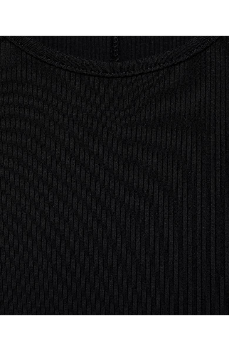 MANGO TEEN Rib A-Line Dress, Alternate, color,