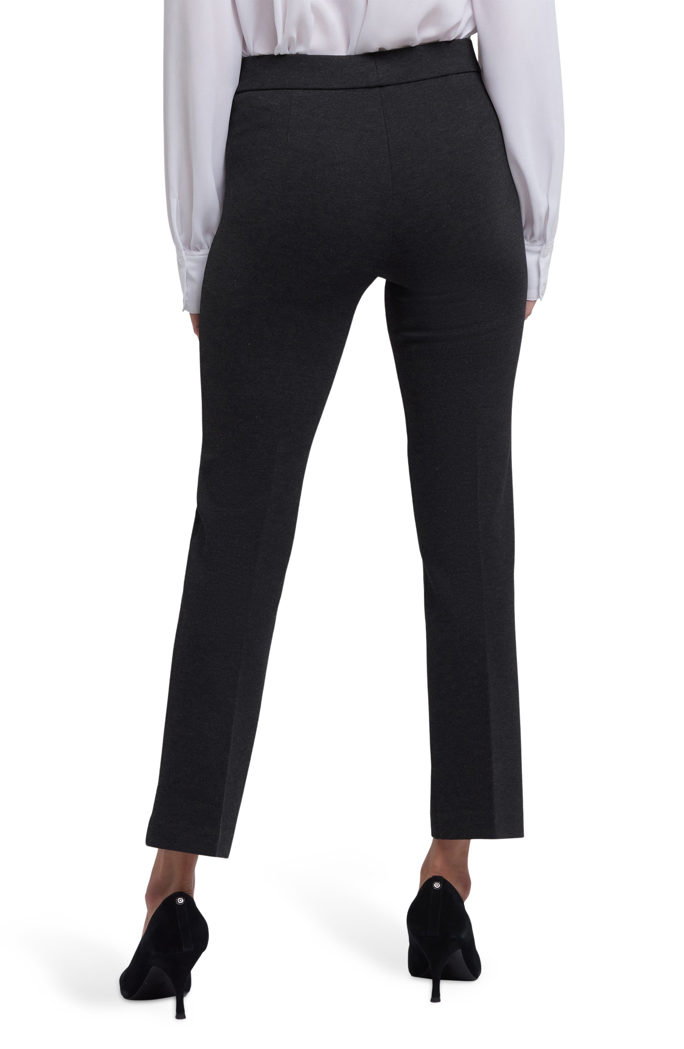 Pull-On Ankle Straight Leg Pants - image 2