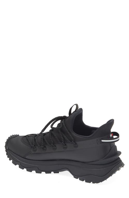 Moncler Trailgrip Lite2 Low Top Sneakers In Black