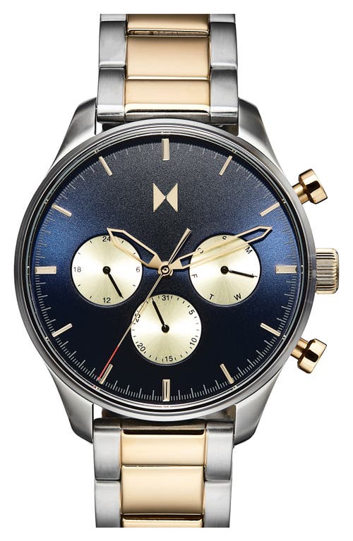 MVMT Airhawk Chronograph Bracelet Watch, 42mm in Two-Tone at Nordstrom