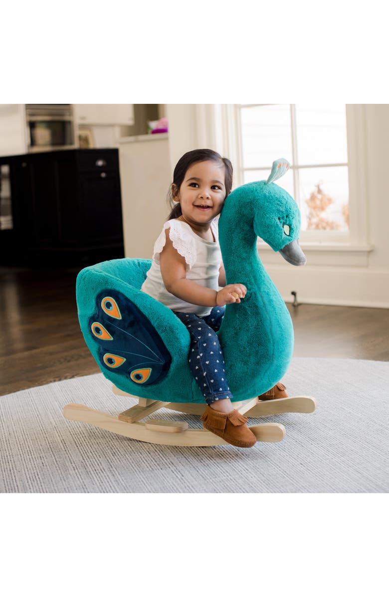 Soft Landing <sup>™</sup> Peacock JoyRides<sup>™</sup> Rocker, Alternate, color, 