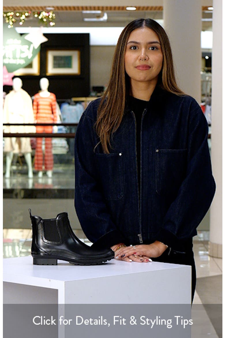 Drizzle Waterproof Chelsea Rain Boot video