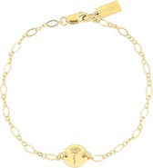 Set & Stones Lily Birth Flower Bracelet