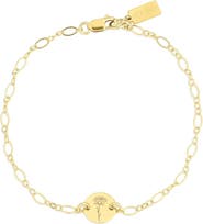 Set & Stones Lily Birth Flower Bracelet