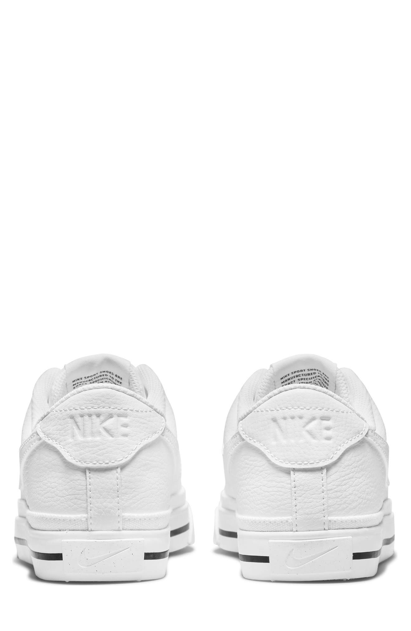 Nike Court Legacy Sneaker, Alternate, color, 101 White/White