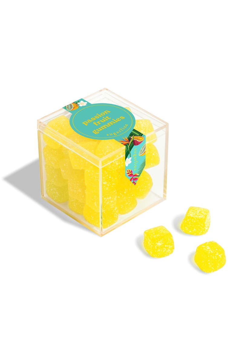 sugarfina Passion Fruit Gummies Set of 3 Candy Cubes, Alternate, color, 