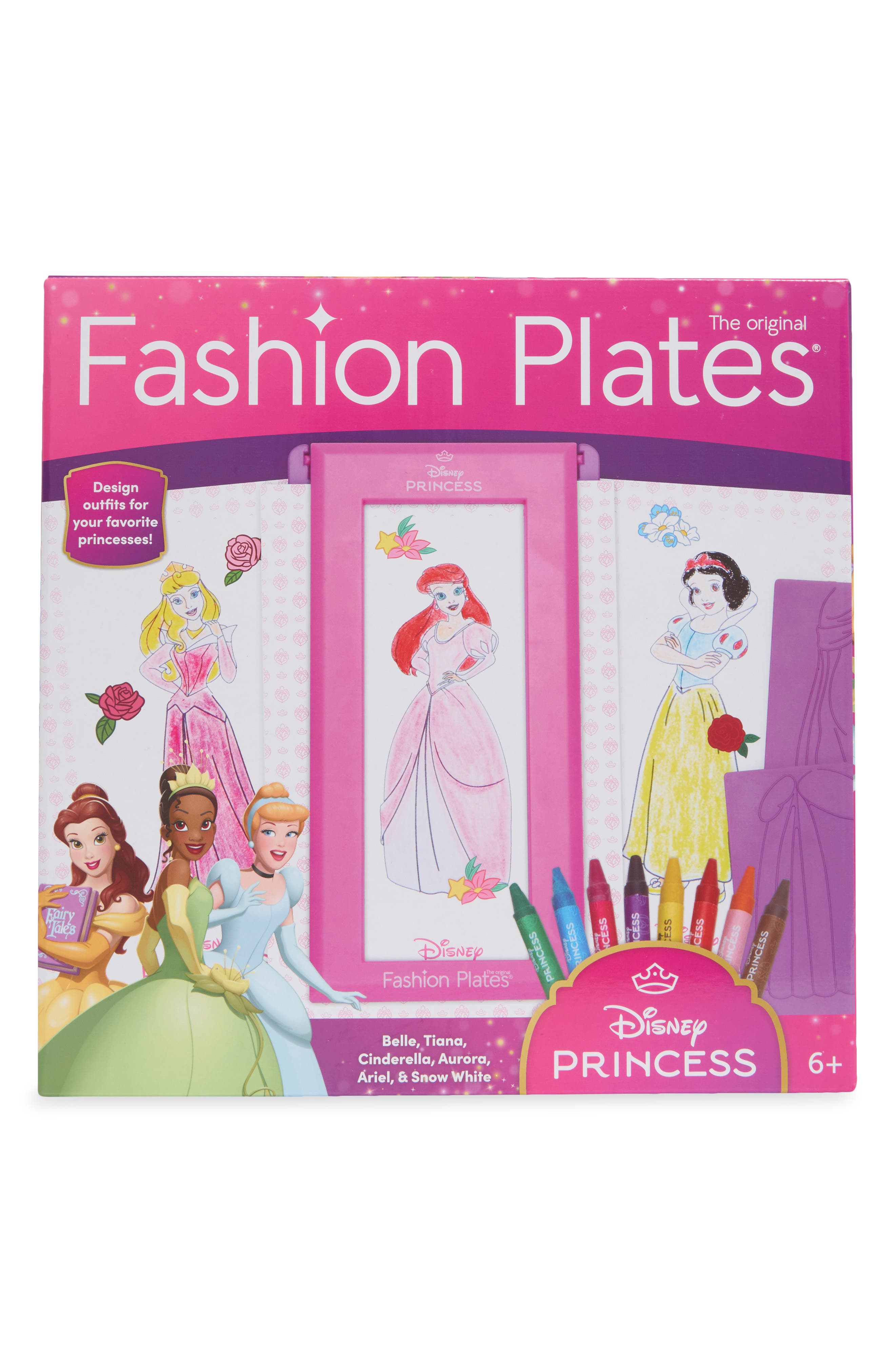 Disney Princess Fashion Plates Classic Set