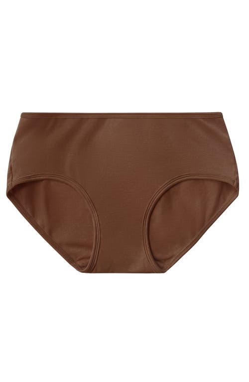 Proclaim Mid-rise Ultra Soft Sustainable Briefs In Deep Nude