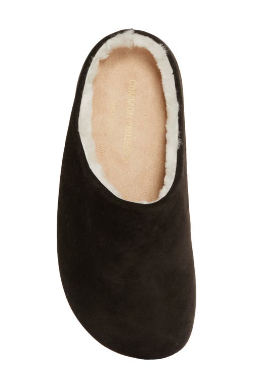 Common Projects Debossed Clog In Coffee