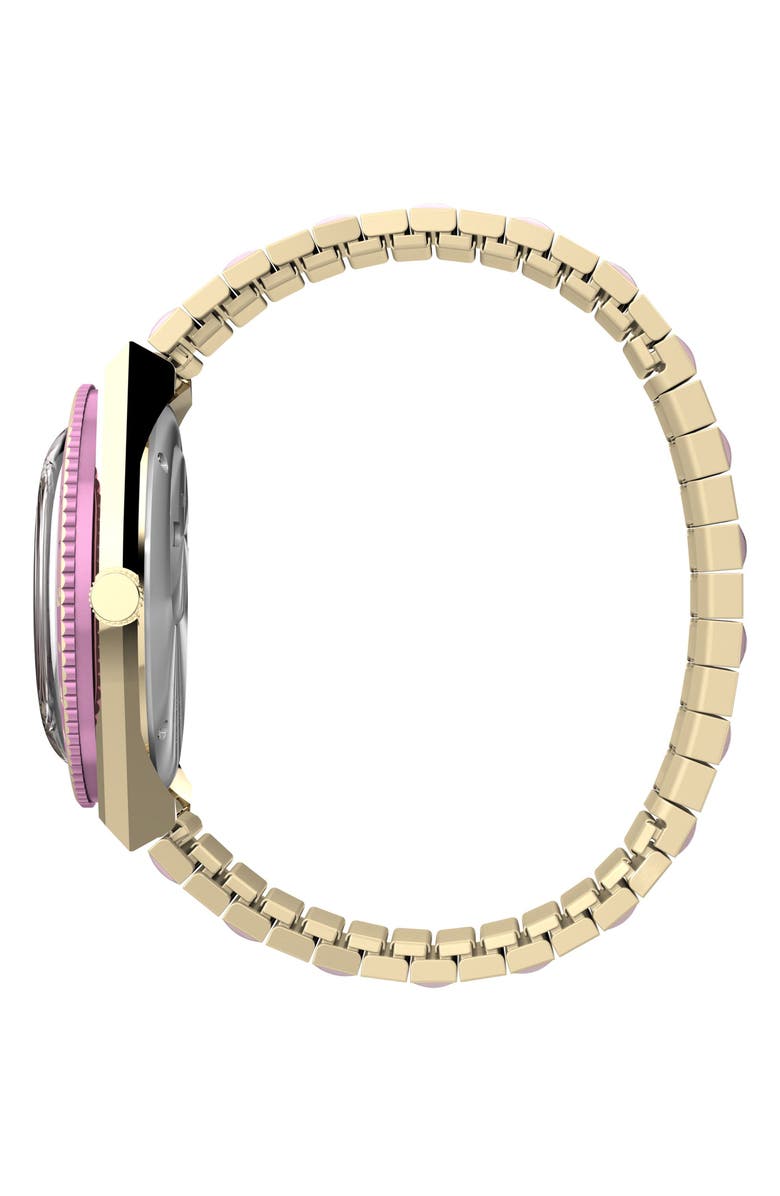 Timex<sup>®</sup> Q Timex Expansion Bracelet Watch, 36mm, Alternate, color, Gold/Pink