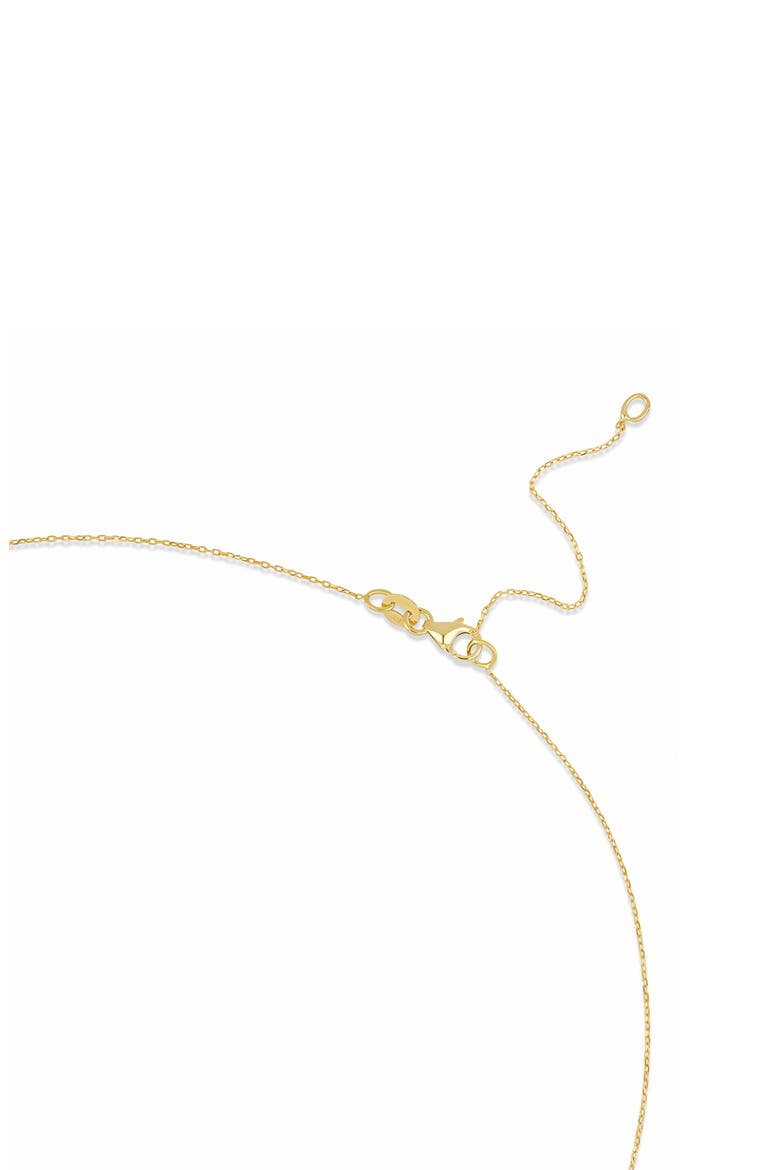 Icon 18k Gold Diamond Pendant Necklace, Alternate, color, 18KY