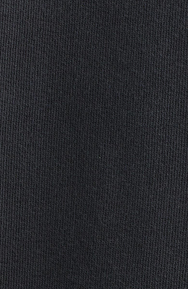 Fear of God Essentials 90s Graphic Washed Zip Front Cotton Hoodie, Alternate, color, Washed Iron Grey