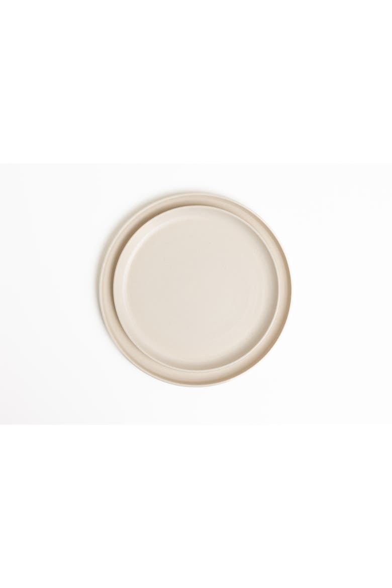 Essential Salad Plate, Set of Four, Alternate, color, Neutral