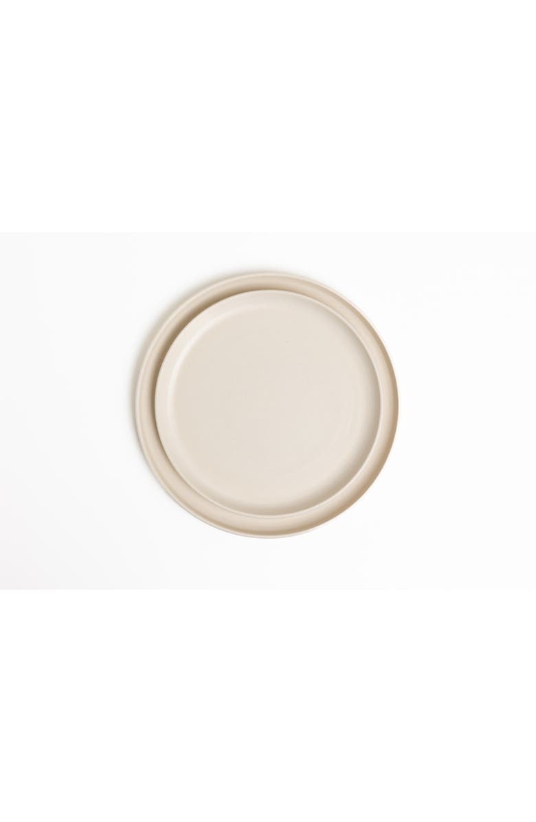 House of Revelry Essential Salad Plate, Set of Four, Alternate, color, Neutral