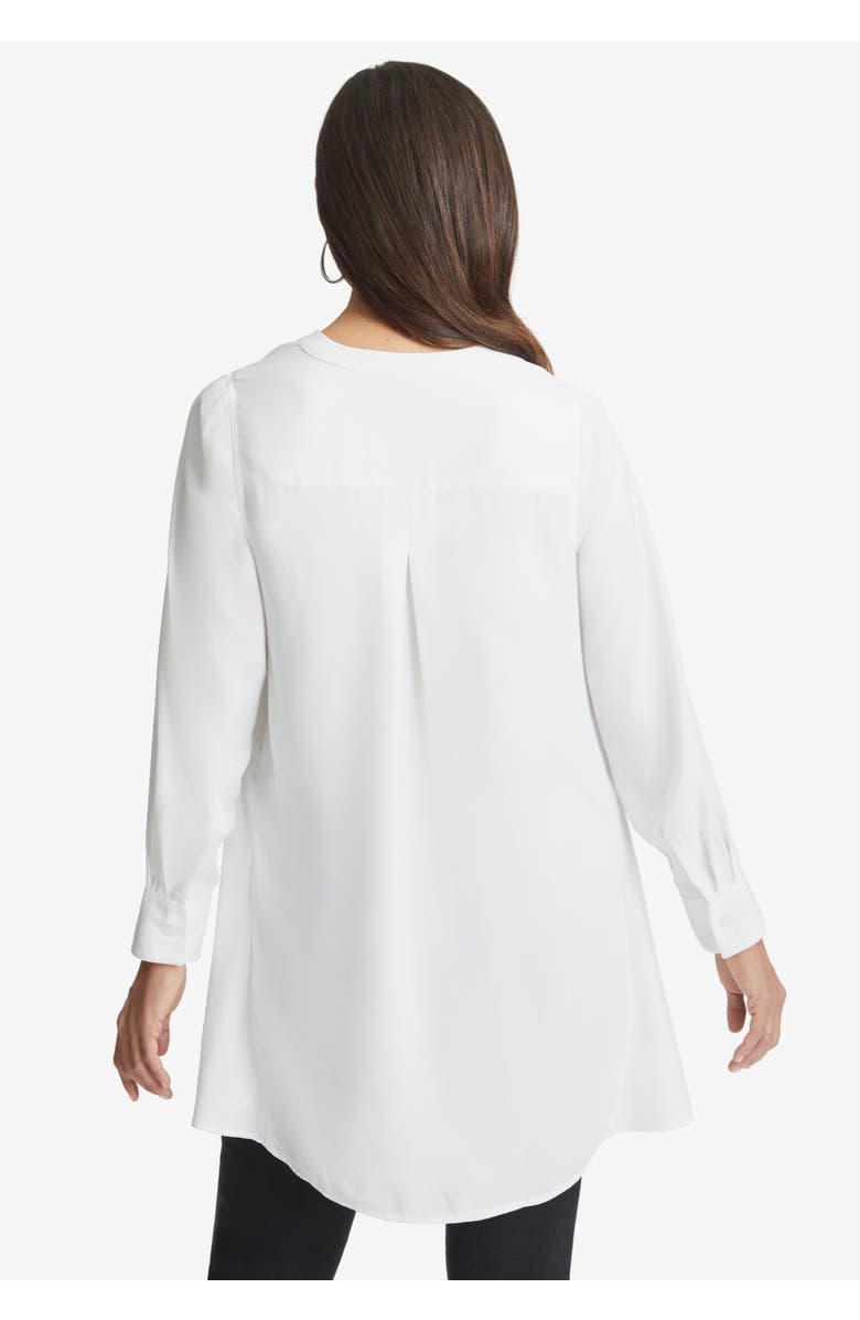 Jessica London Georgette High Low Tunic, Alternate, color, 