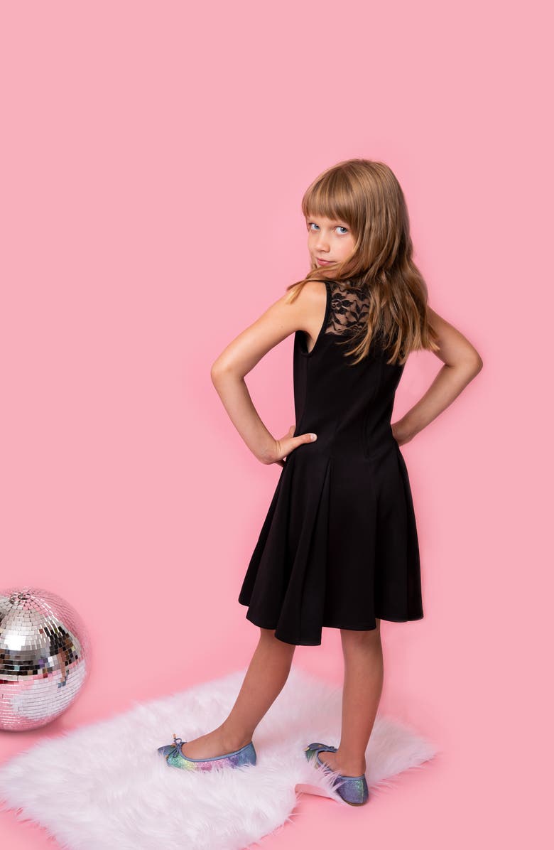 LNL Love, Nickie Lew Pleated Dress, Alternate, color,