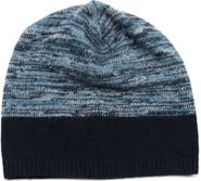 Portolano Melange Cashmere Cuff Beanie