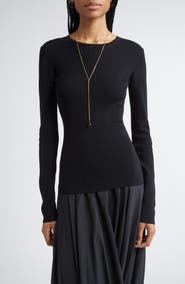 TOTEME Compact Organic Cotton Top