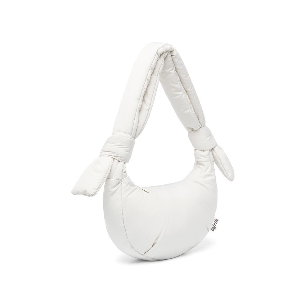 LEFRIK Biwa Puffy Micro Bag, Alternate, color, Ice