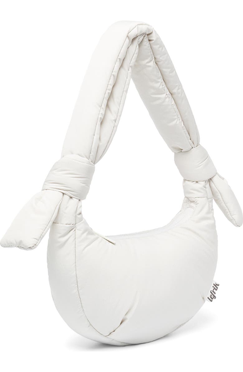 LEFRIK Biwa Puffy Micro Bag, Alternate, color, Ice