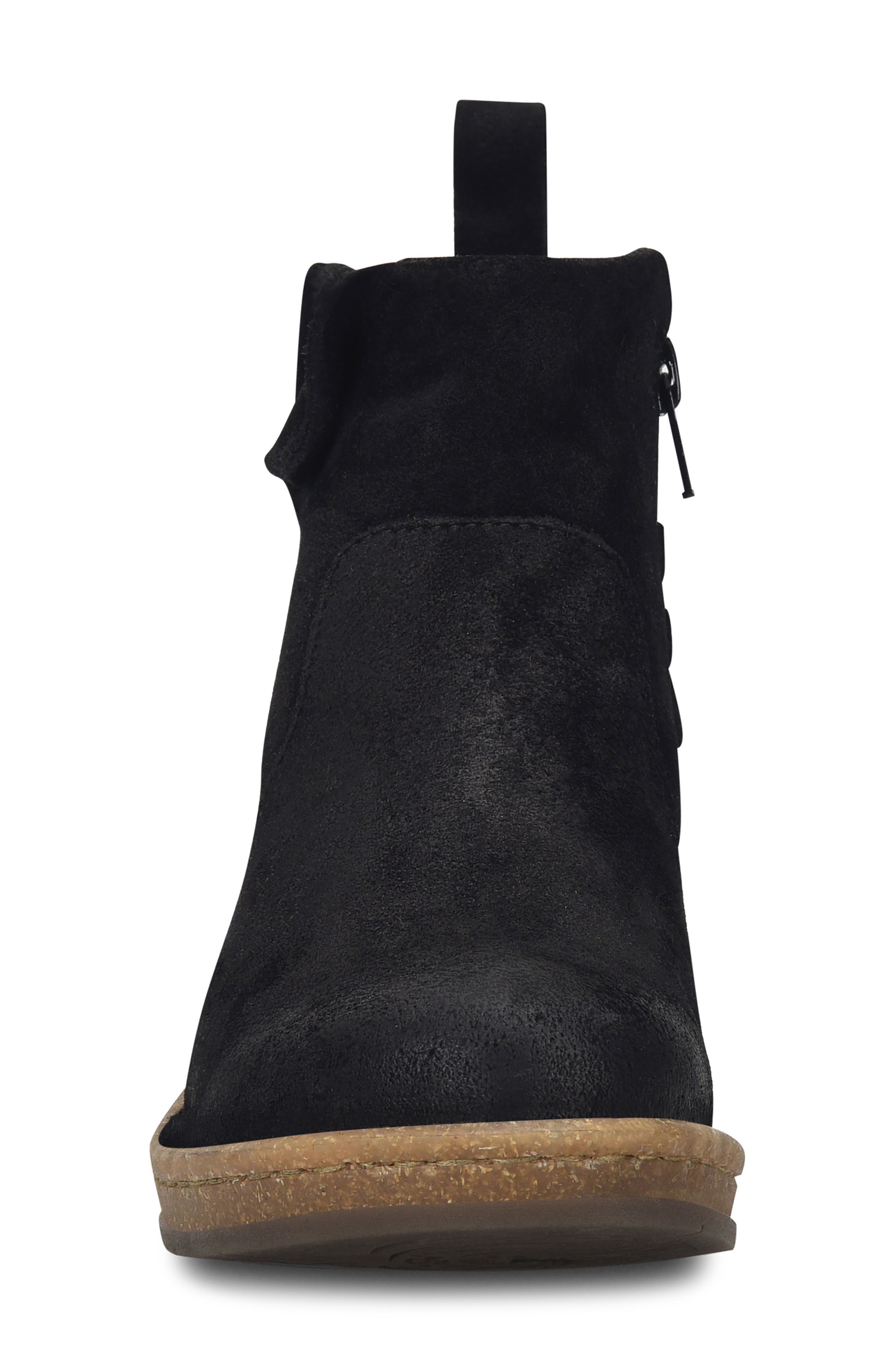 Børn Varas Wedge Boot, Alternate, color, Black Distressed