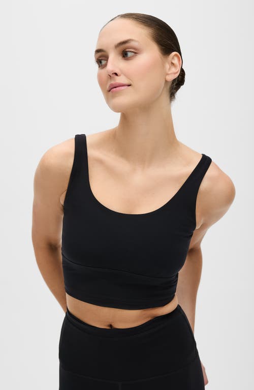 Elastique Athletics Lisse Bra In Black