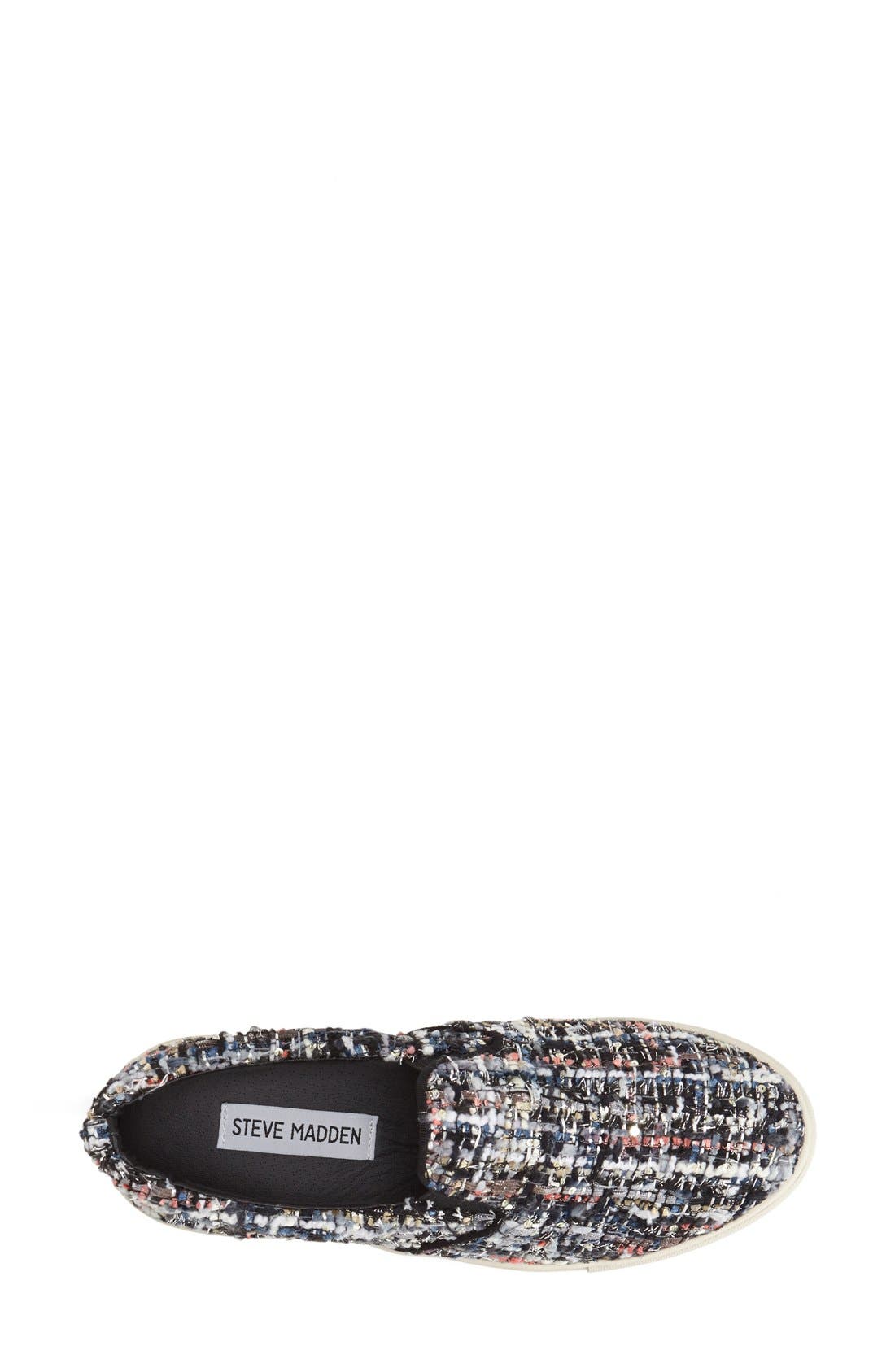 'Ecentrcf' Slip-On Sneaker, Alternate, color, PINK MULTI BOUCLE