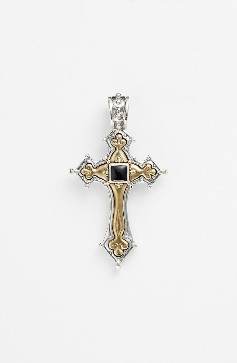 Konstantino 'Myrmidones' Cross Pendant, Main, color, 
