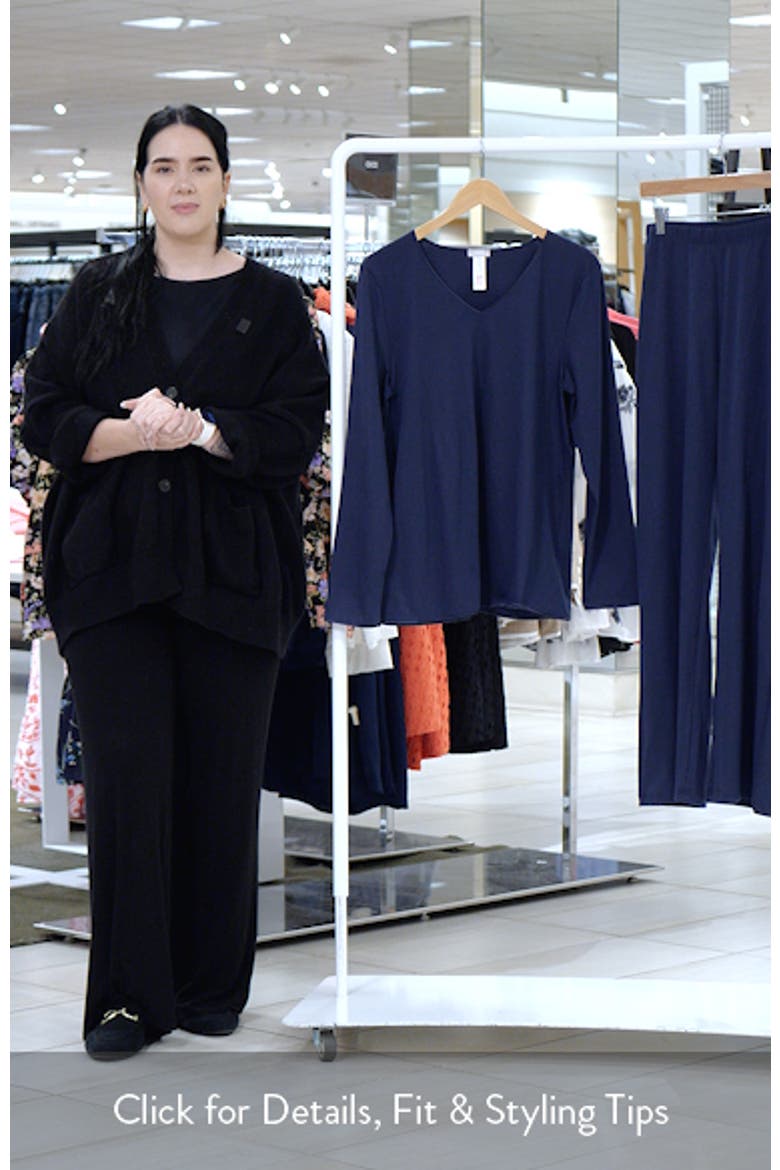 Cotton & Silk Long Sleeve Pajamas video