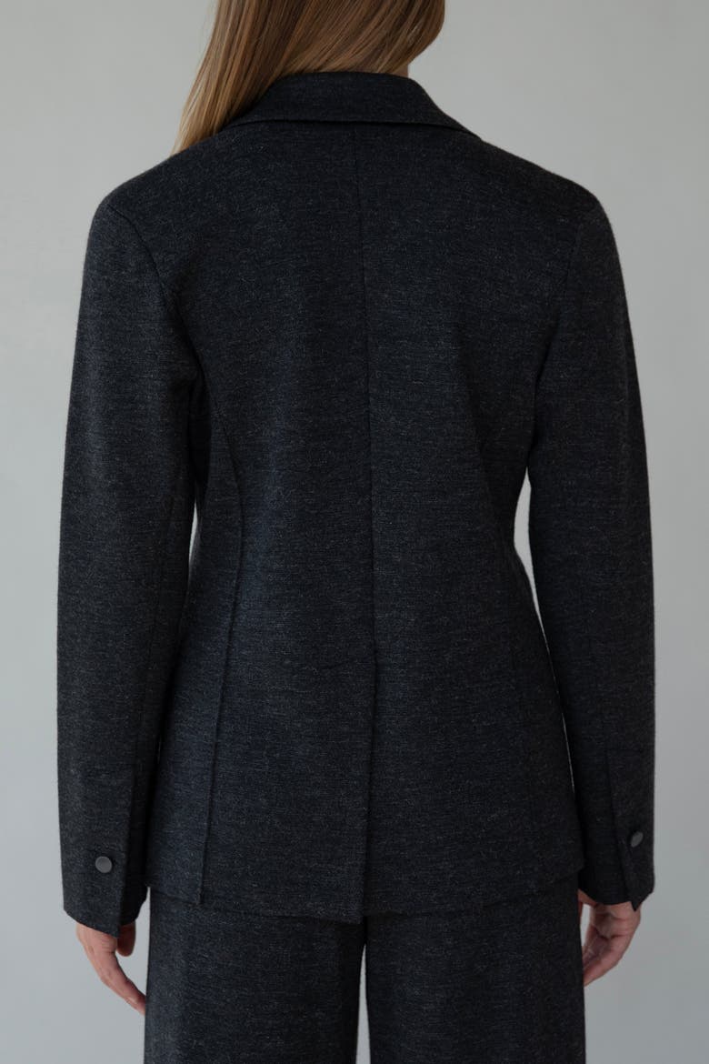 Gabi Blazer, Alternate, color, CHARCOAL