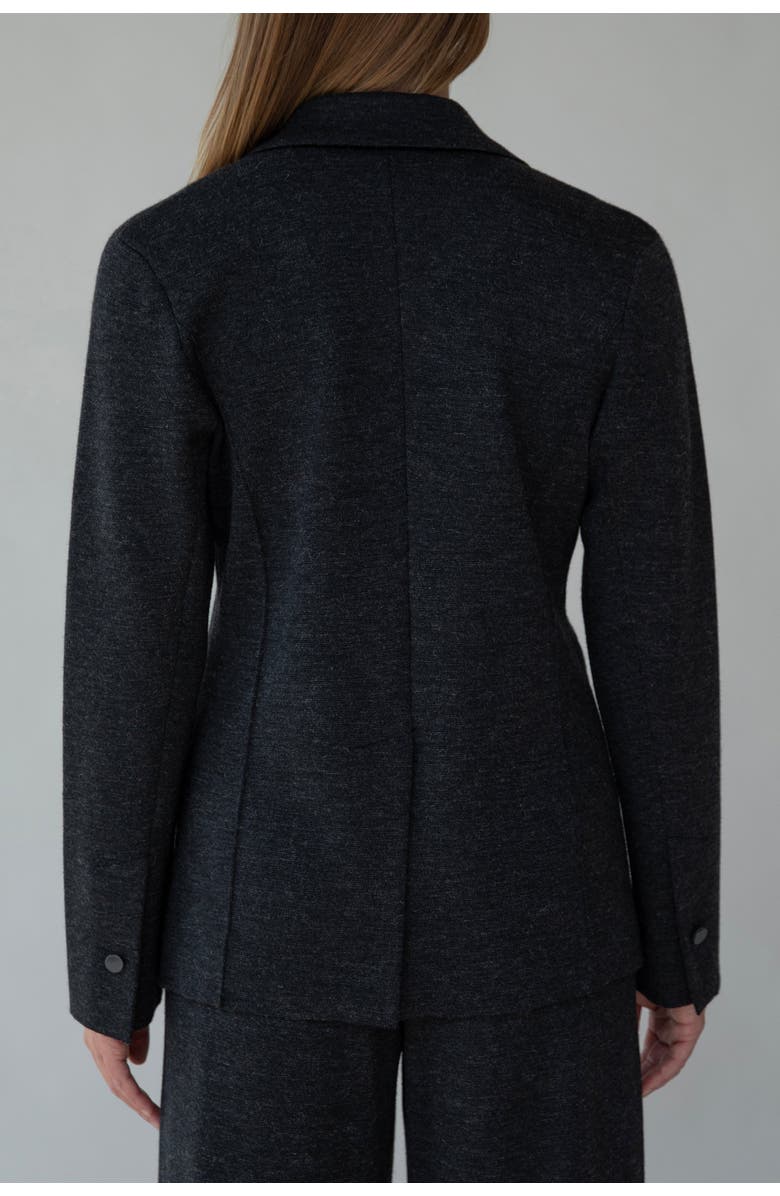 SSKEIN Gabi Blazer, Alternate, color, Charcoal