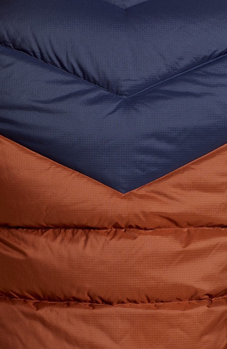 Outerknown Colorblock 700 Fill Power Down Puffer Vest, Alternate, color, 