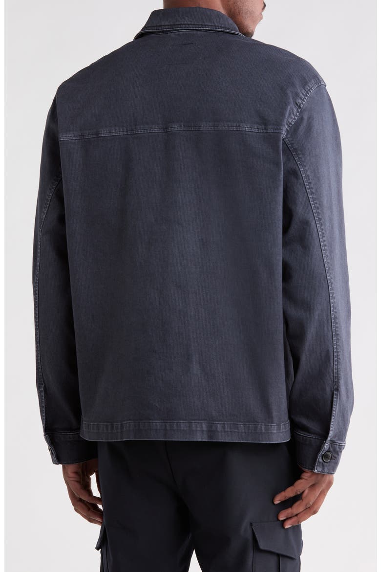 Laredo Cotton Blend Shirt Jacket, Alternate, color, DARK BLUE