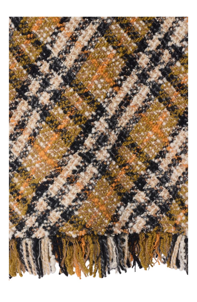 Burberry Check Wool Blend Dress, Alternate, color, 