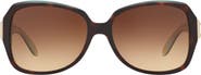RALPH by Ralph Lauren 58mm Gradient Butterfly Sunglasses