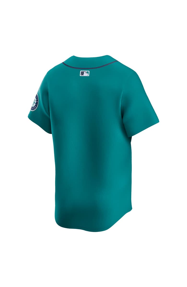 Nike Men's Nike Aqua Seattle Mariners Alternate Limited Jersey, Alternate, color, 