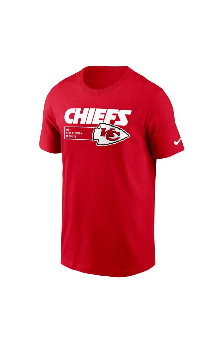 Nike Men's Nike Red Kansas City Chiefs Division Essential T-Shirt, Alternate, color, Red