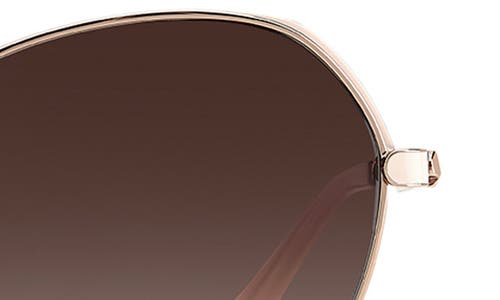 Kate Spade New York Octavia 59mm Gradient Round Sunglasses