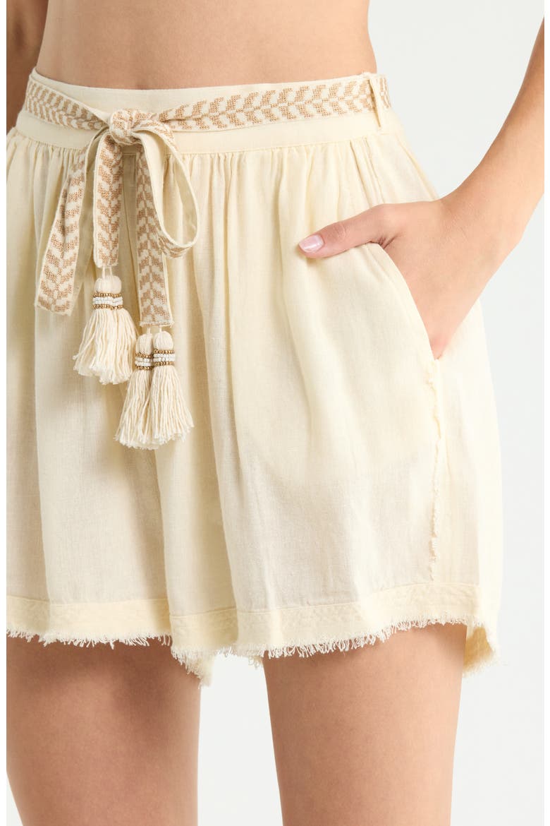 Drawstrong shorts, Alternate, color, OFF WHITE