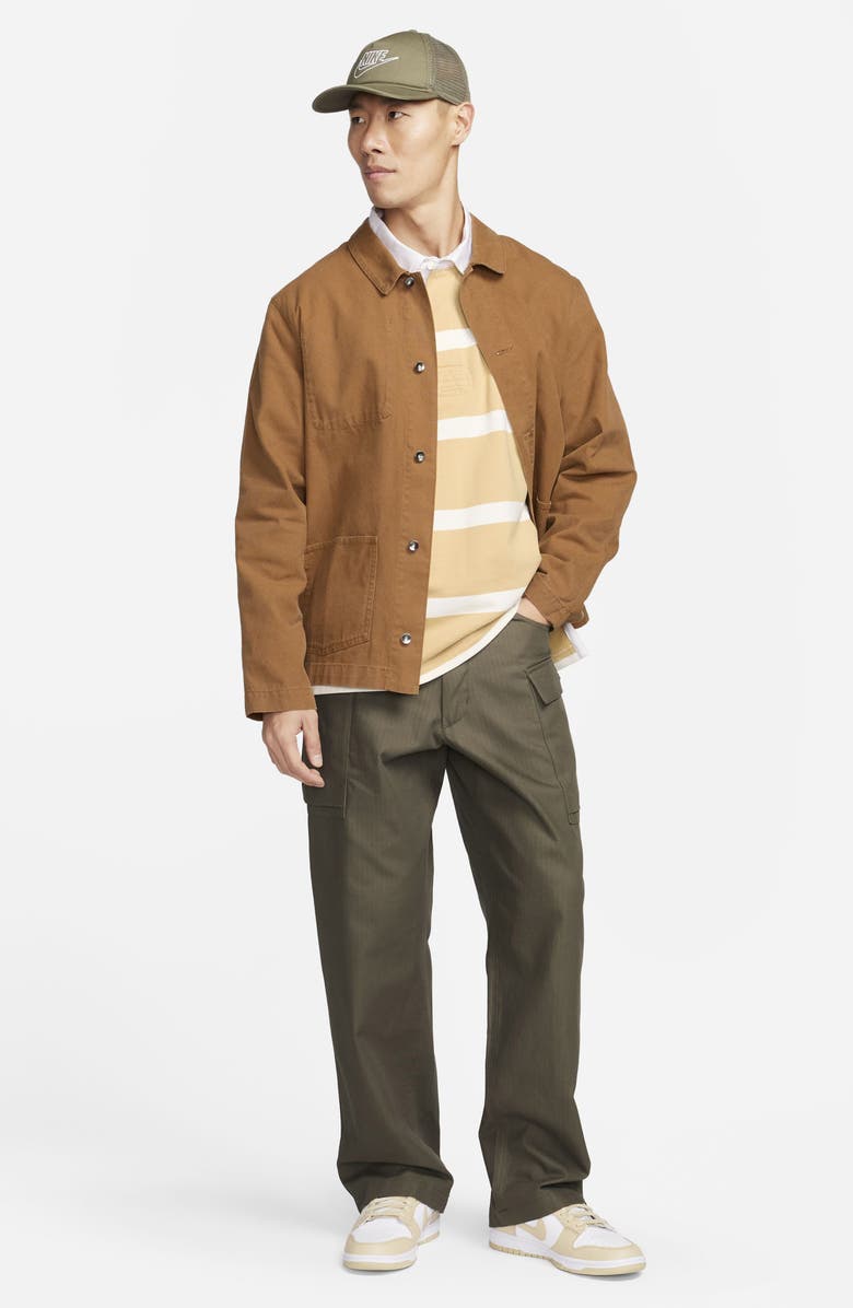 Nike Stripe Rugby Polo, Alternate, color,