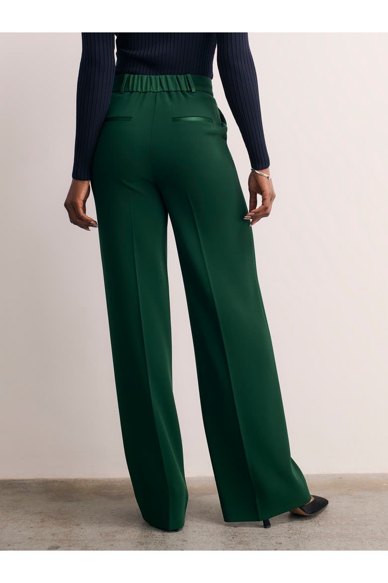 Adelaide Clever Crepe Pants, Alternate, color, Green