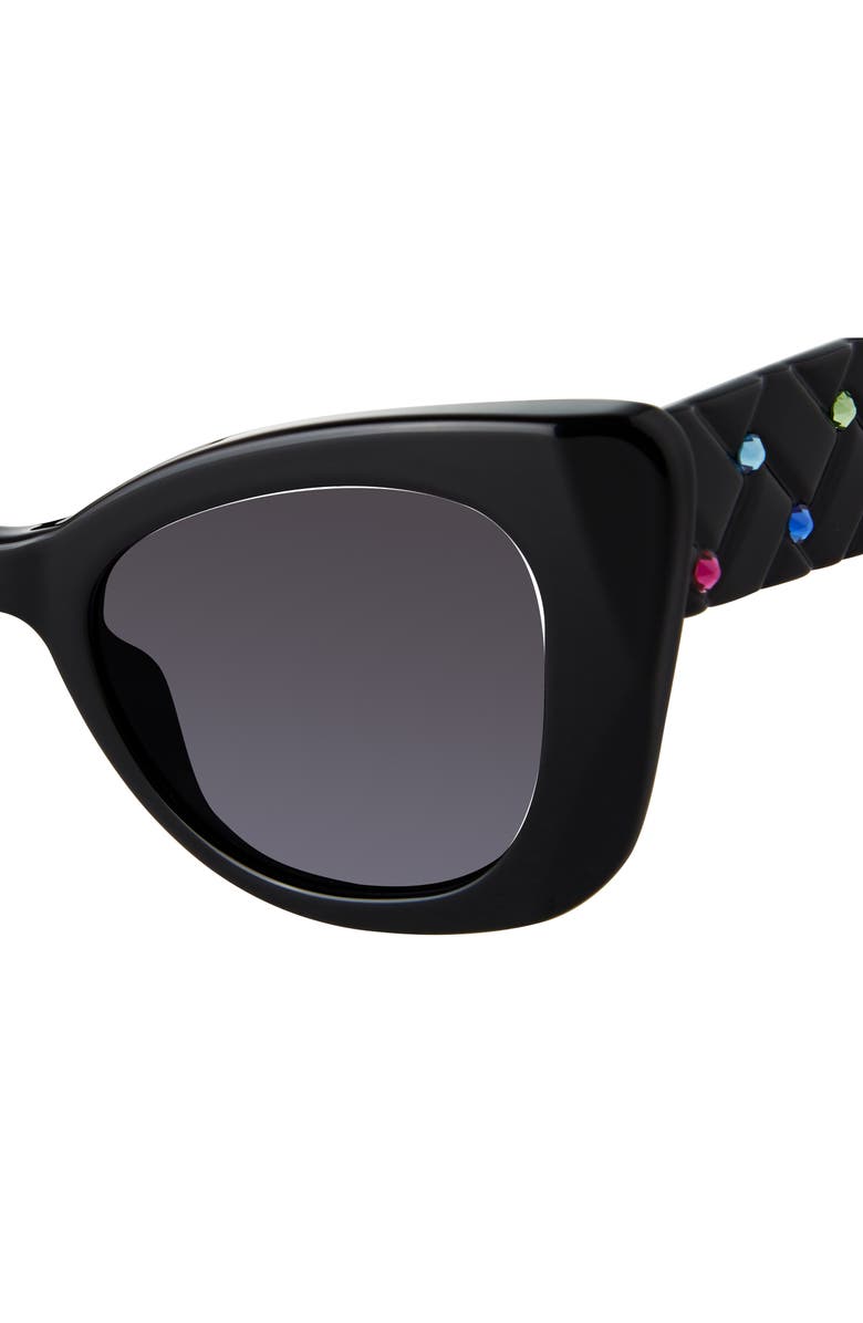 Kurt Geiger London 52mm Gradient Cat Eye Sunglasses, Alternate, color, 