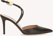 Gianvito Rossi Jungle Mamba Sling Ankle Pump