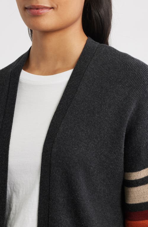 Pendleton Sierra Springs Open Front Cardigan In Black