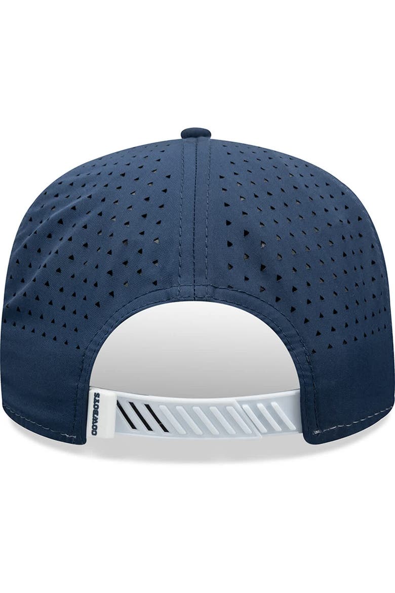 Men's New Era White/Navy Dallas Cowboys Established Patch 9SEVENTY Adjustable Hat, Alternate, color, White