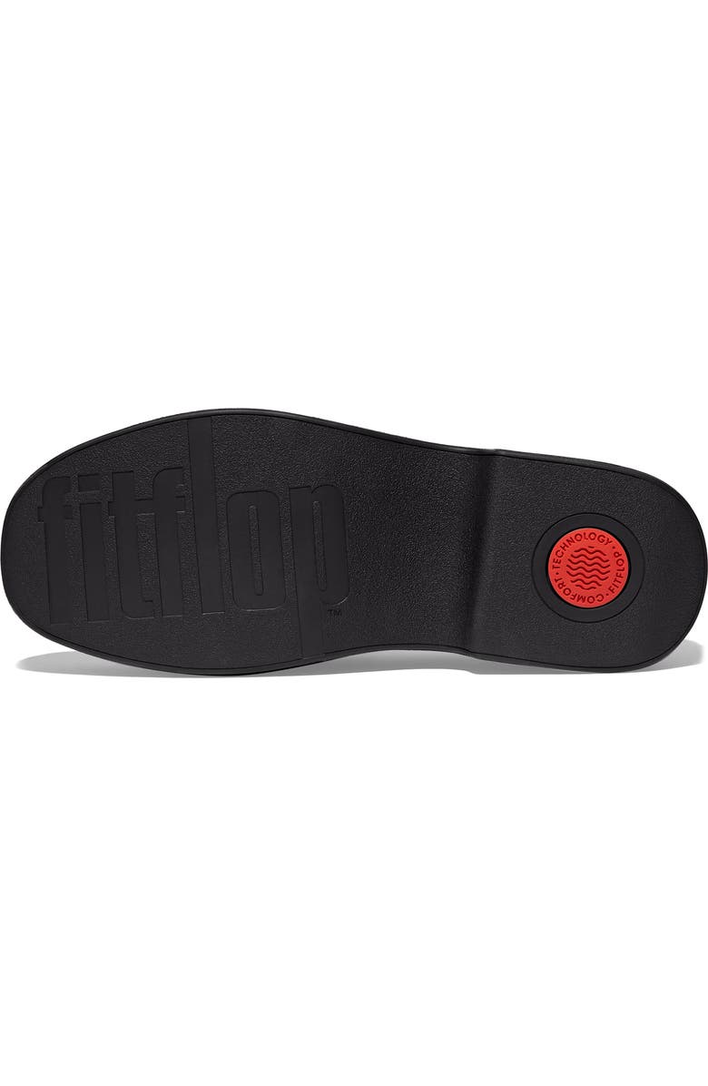 FitFlop F-Luma Chunky Snaffle Bit Platform Loafer, Alternate, color, Black