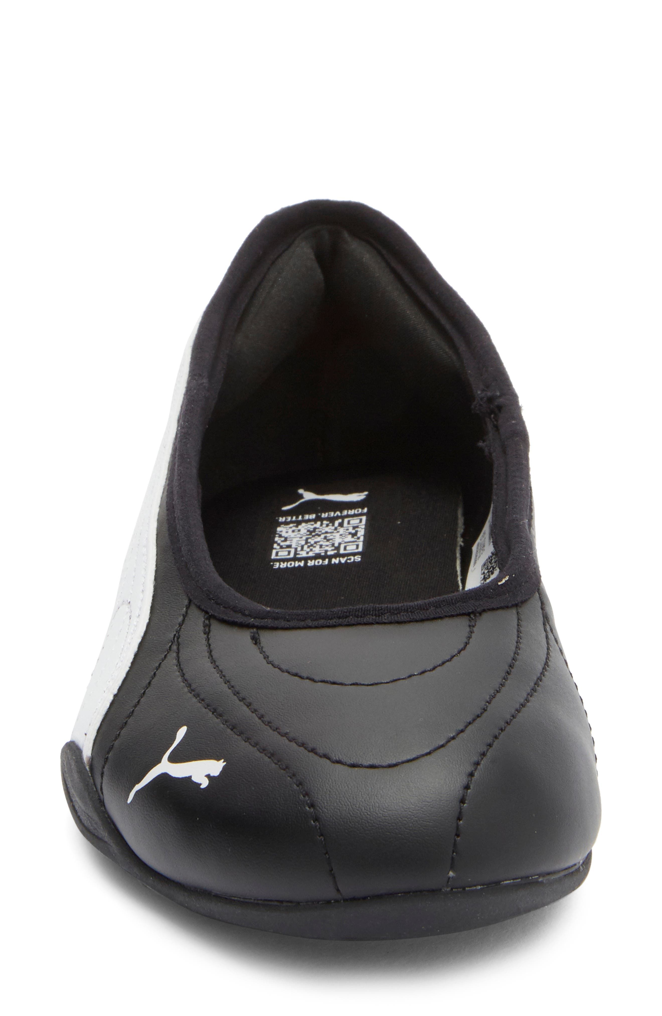 PUMA Catch Soleil Ballerina Flat, Alternate, color, Puma Black/ Puma White
