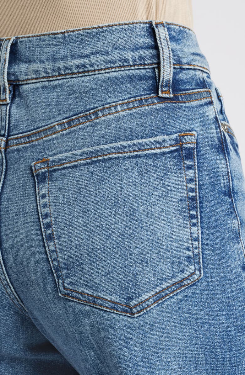 FRAME Le Slim Raw Hem Palazzo Jeans, Alternate, color, Rowley Raw After