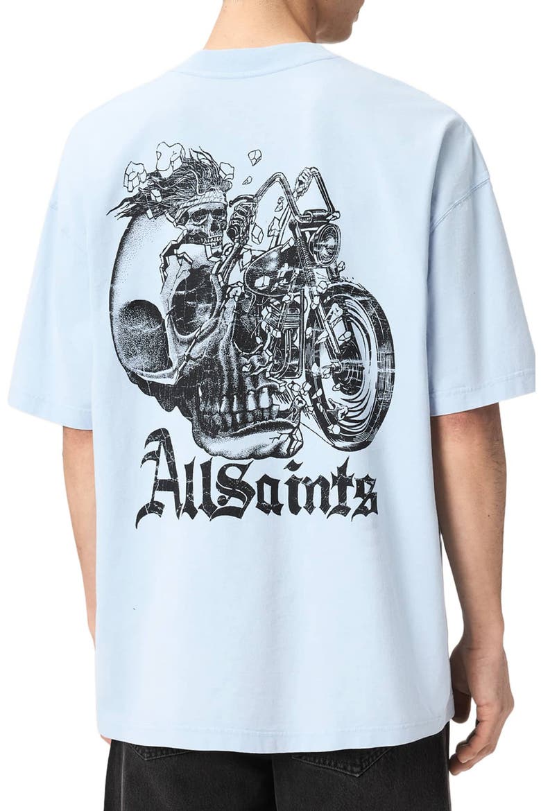 Panhead Graphic T-Shirt, Alternate, color, VILLA BLUE