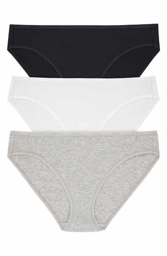 DKNY 3-Pack Cotton Blend Bikinis